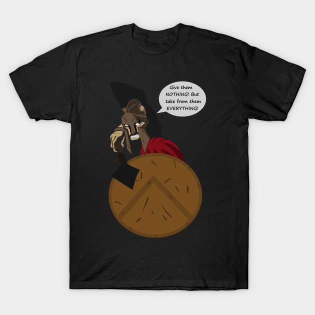 leonidas OUR KING! T-Shirt by Moonsong